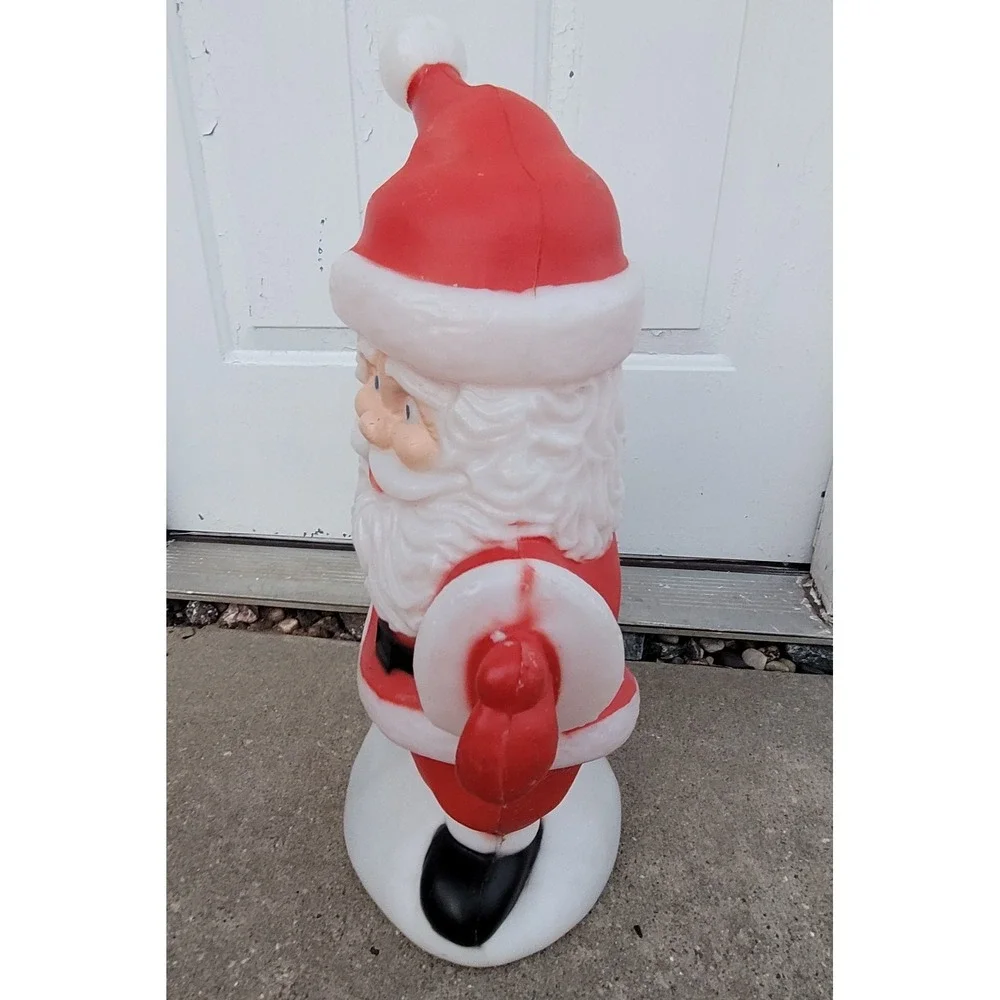 Vintage Santa Blow Mold by TPI Canada 22